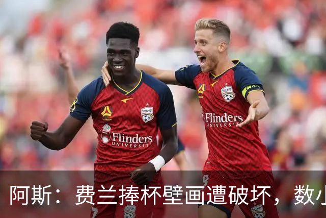 阿斯：费兰捧杯壁画遭破坏，数小时后被涂污